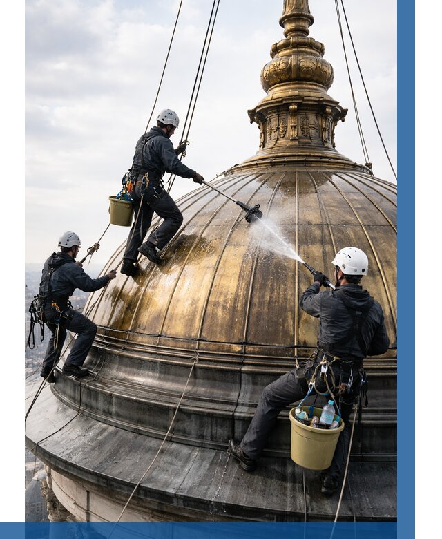 Мойка куполов и шпилей в Чите от 8280 р. - заказать | ВЫСОТНИК-Чта