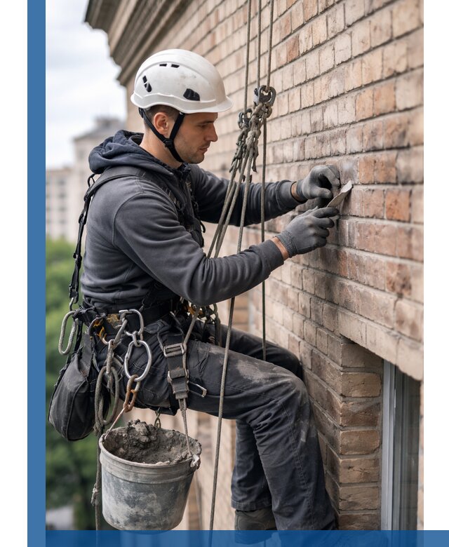 Качественный ремонт кирпичной кладки фасада в Чите с гарантией