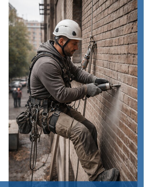 Расшивка кирпичных швов в Чите от 621 р. | ВЫСОТНИК-Чта