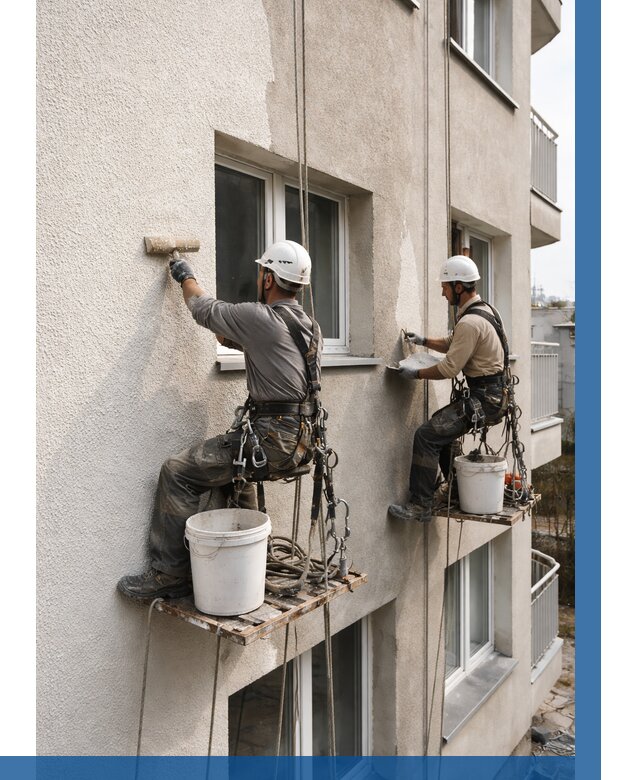 Нанесение короеда на фасад в Чите от 466 р. | ВЫСОТНИК-Чта