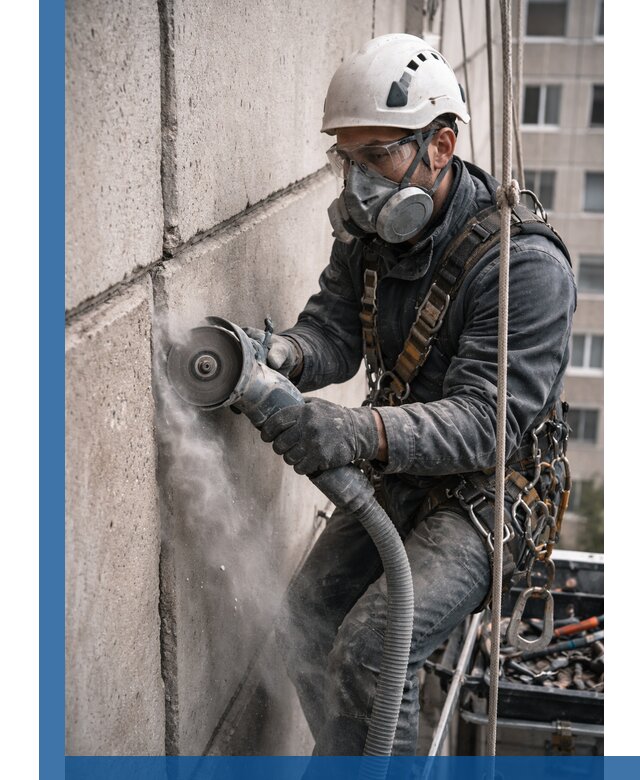 Штробление межпанельных швов в Чите качественно и быстро