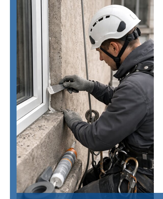 Герметизация монтажных швов окон в Чите с гарантией качества