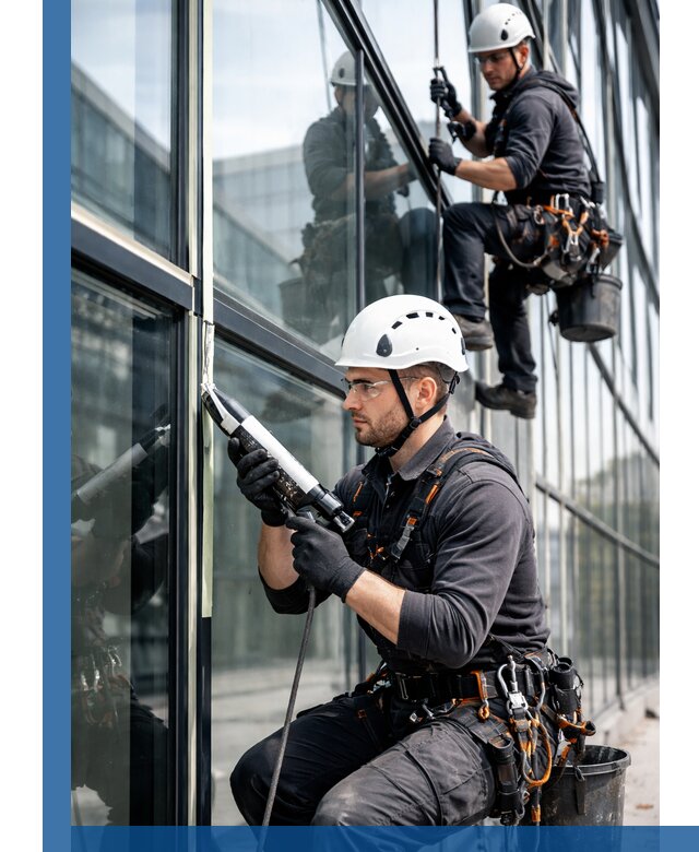 Герметизация витражных швов в Чите для зданий и фасадов