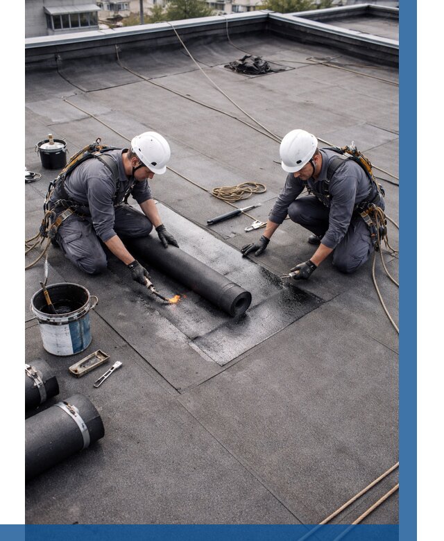 Ремонт мягкой кровли под ключ в Чите от 725 р. | ВЫСОТНИК-Чта