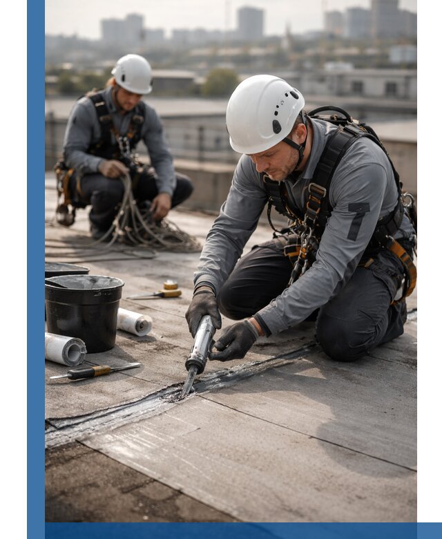 Аварийное и капитальное устранение протечек кровли в Чите