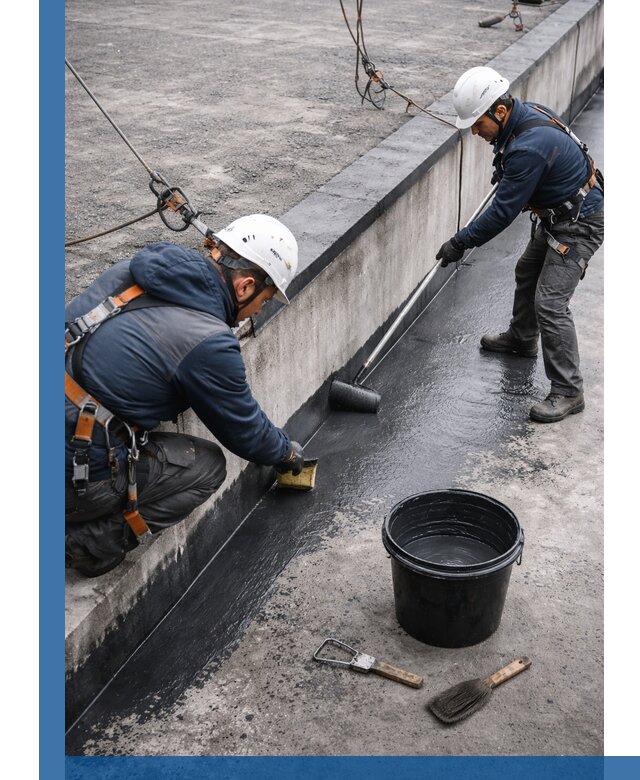 Гидроизоляция кровли жидкой резиной профессионально в Чите