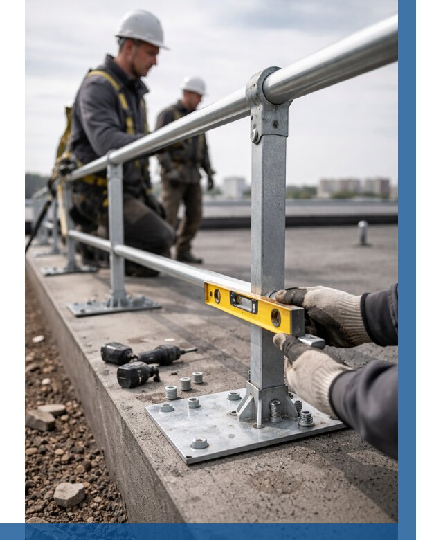 Монтаж кровельного ограждения в Чите от 1242 р. | ВЫСОТНИК-Чта