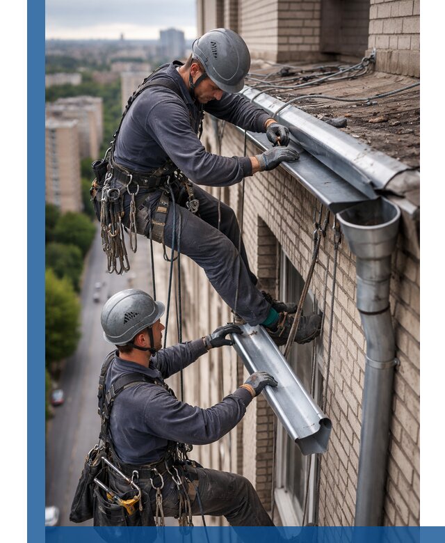 Ремонт водосточных желобов в Чите, быстро и качественно