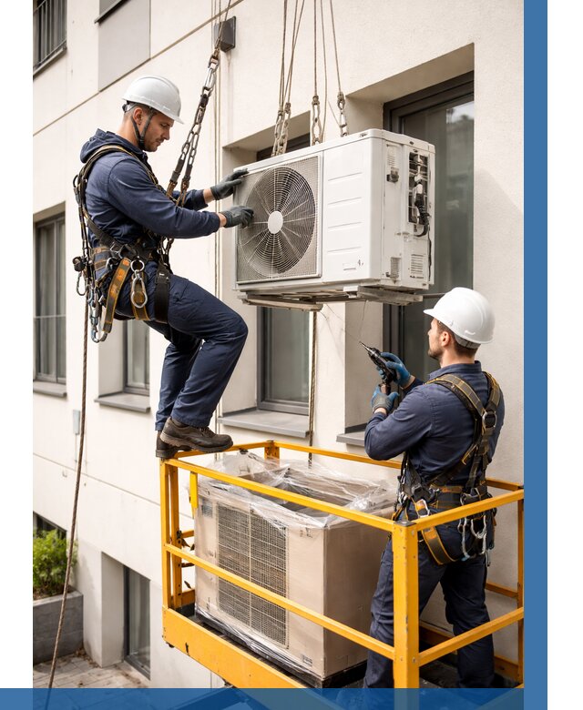 Демонтаж внешнего блока кондиционера в Чите от 3623 р. | ВЫСОТНИК-Чта