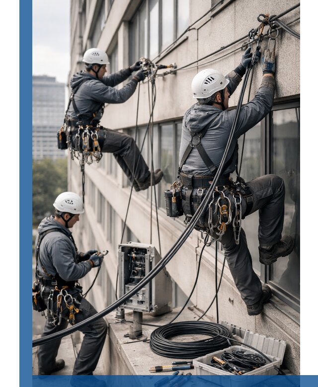 Прокладка оптоволоконного кабеля в Чите под ключ с тестированием