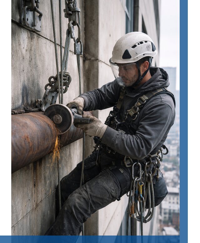 Резка металла на высоте в Чите по цене от 4658 р. | ВЫСОТНИК-Чта