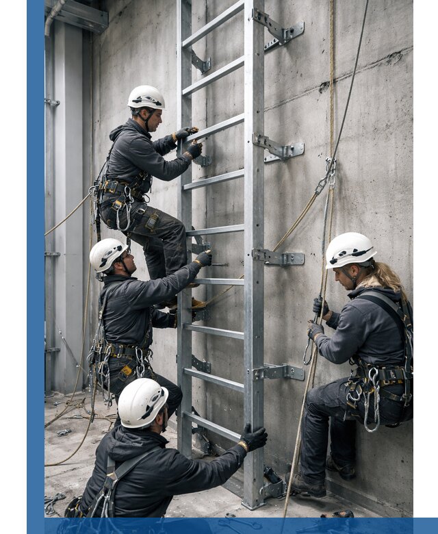Монтаж металлических лестниц в Чите под ключ со гарантией