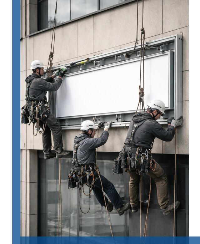 Профессиональный монтаж светового короба под ключ в Чите