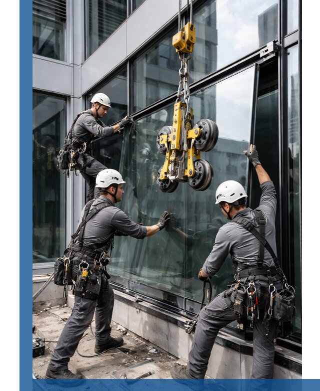 Структурное остекление фасадов в Чите монтаж и обслуживание