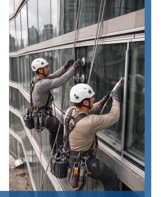 Радиусное остекление фасада в Чите от 12420 р. | ВЫСОТНИК-Чта