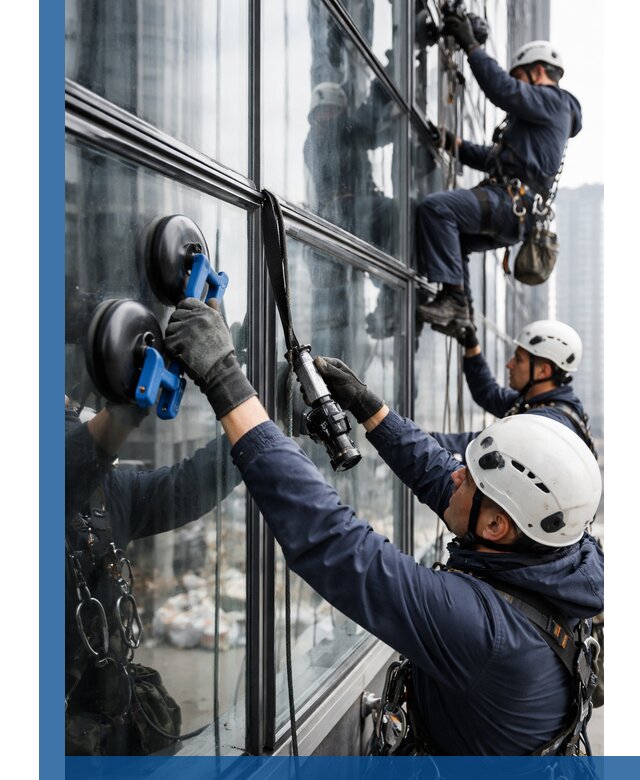 Радиусное остекление фасадов под ключ в Чите с гарантиями