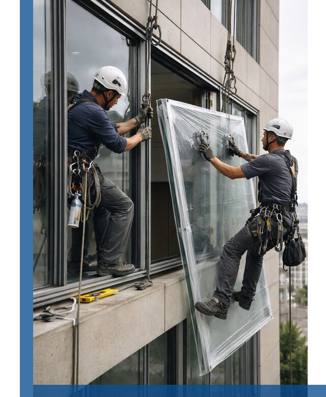 Профессиональная замена стекла в витраже в Чите с гарантией
