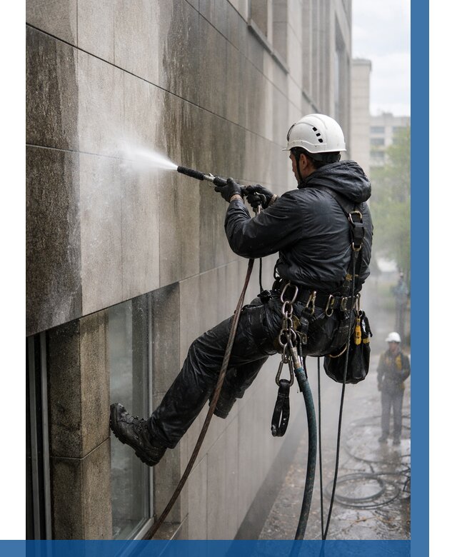 Гидроструйная очистка поверхностей в Чите от 880 р. | ВЫСОТНИК-Чта