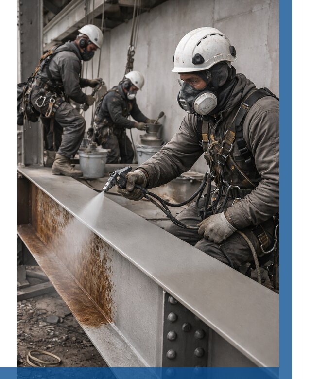 Антикоррозионная покраска металла в Чите от 725 р. | ВЫСОТНИК-Чта