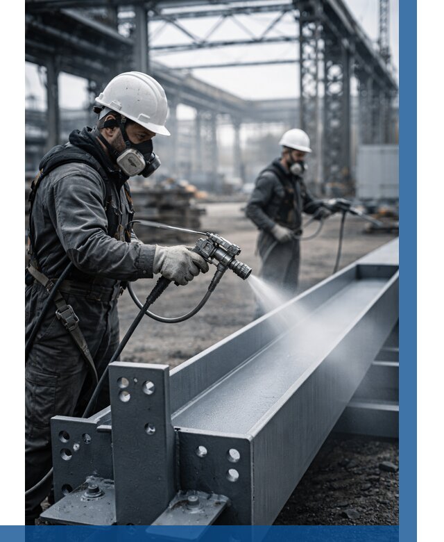 Антикорроз. обработка металлоконстр. в Чите от 466 р. | ВЫСОТНИК-Чта