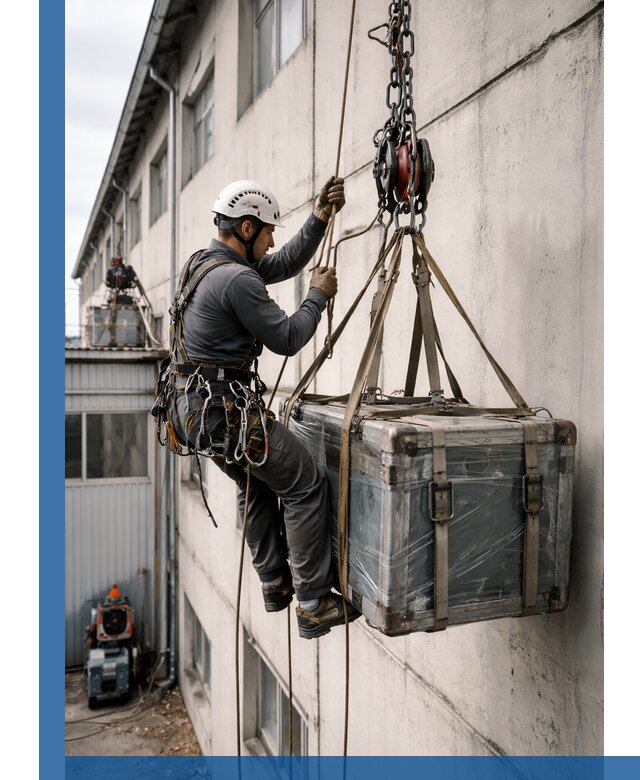 Подъем грузов на высоту в Чите для промышленных объектов