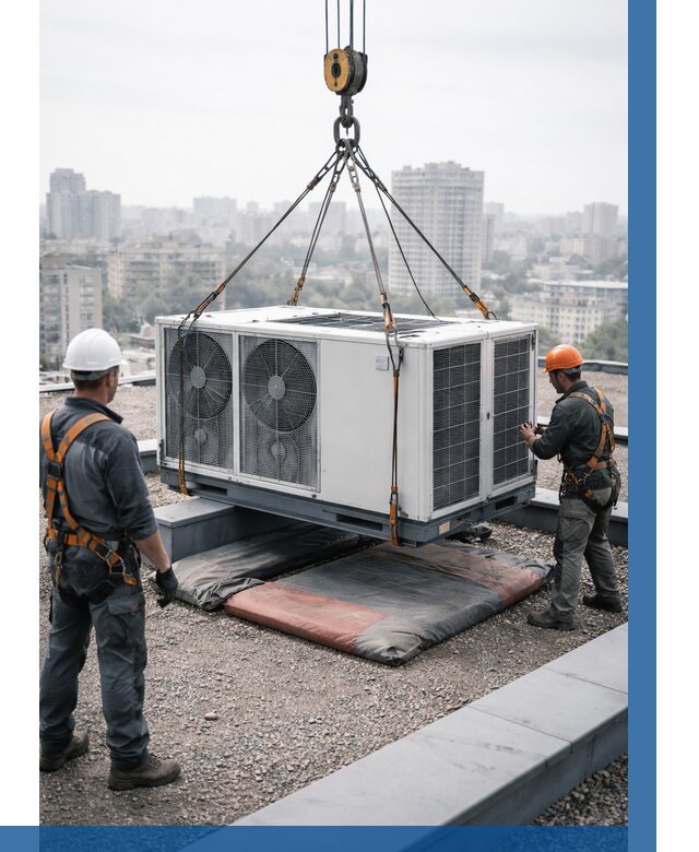 Подъем груза на крышу в Чите от 5175 р. | ВЫСОТНИК-Чта заказать