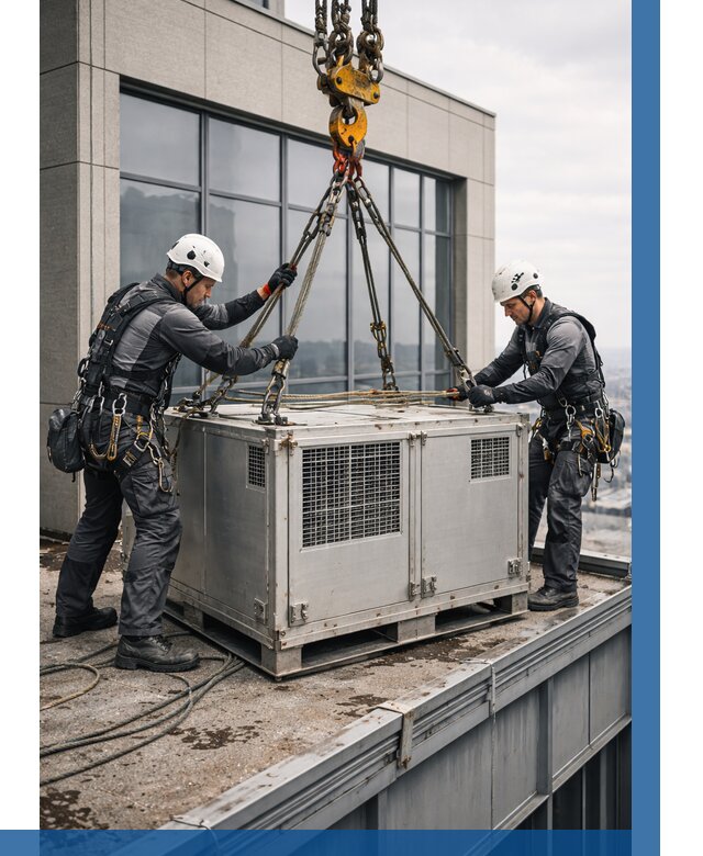 Такелажные работы на высоте в Чите от 8280 р. | ВЫСОТНИК-Чта