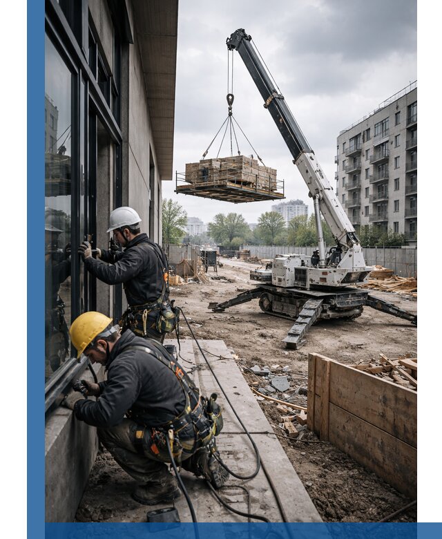 Аренда крана Пионер в Чите для строительных работ