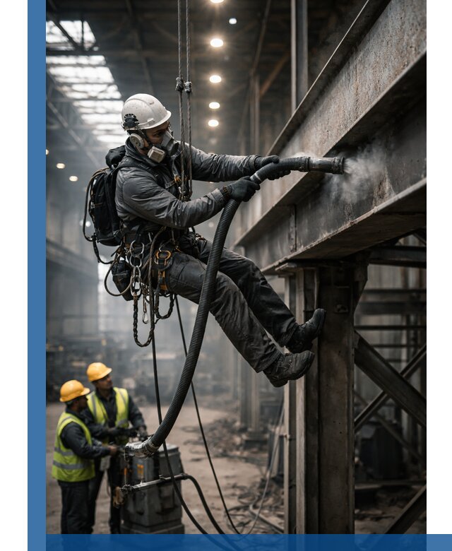 Обеспыливание конструкций в цехах промышленного производства в Чите