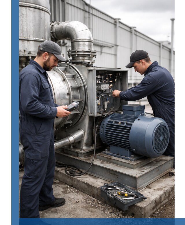 Техническое обслуживание промышленного оборудования в Чите