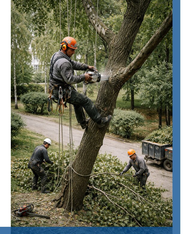 Кронирование деревьев в Чите от 6728 р. | ВЫСОТНИК-Чта