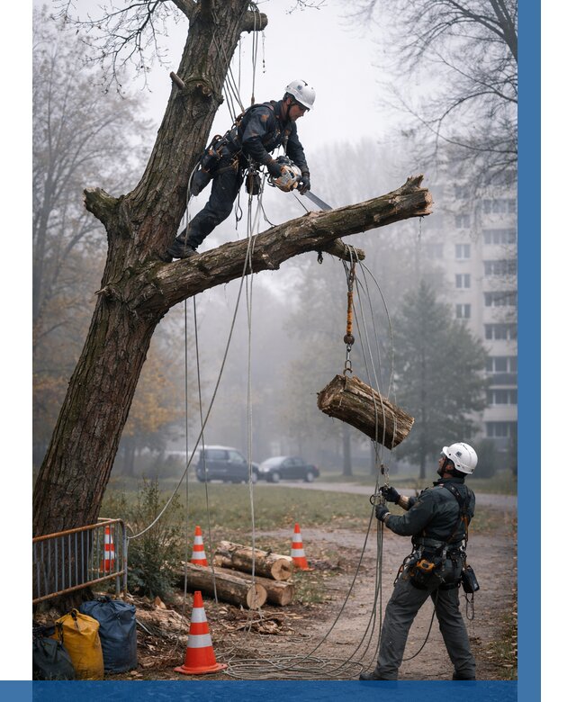 Удаление аварийных деревьев в Чите от 15525 р. | ВЫСОТНИК-Чта