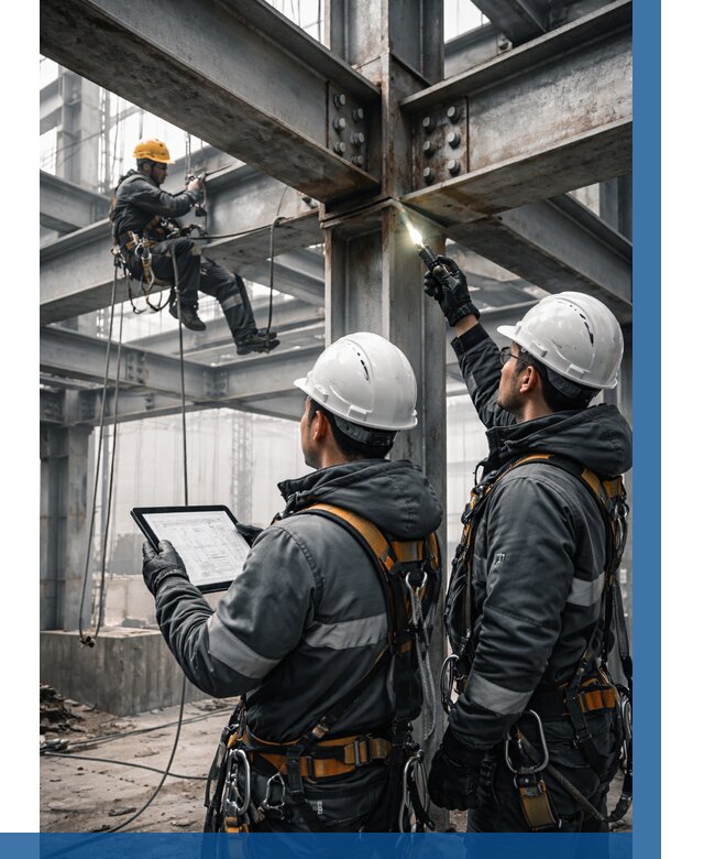 Обследование металлоконструкций в Чите от 5693 р. | ВЫСОТНИК-Чта