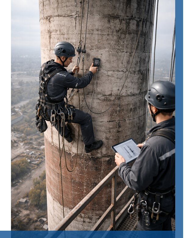Обследование дымовой трубы в Чите от 8280 р. | ВЫСОТНИК-Чта