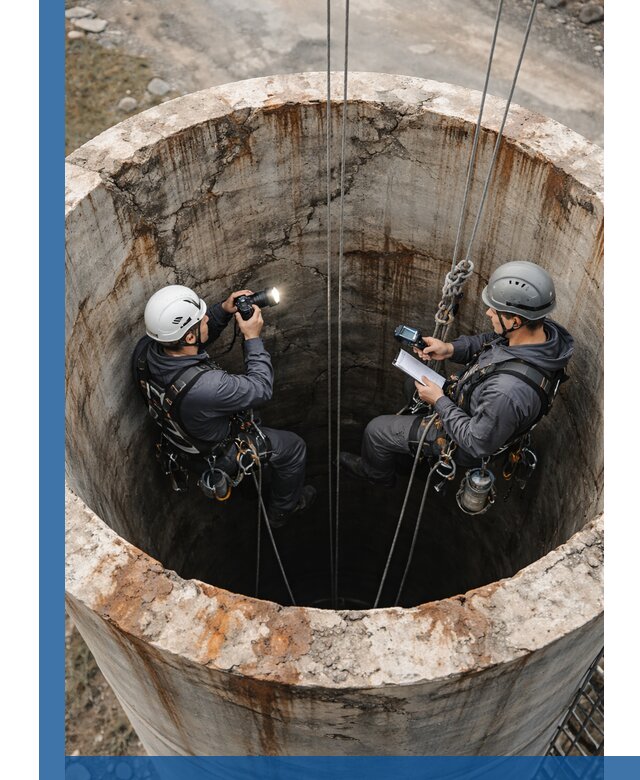 Обследование дымовой трубы: диагностика и оценка состояния в Чите